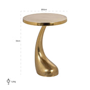 Mesa auxiliar Dolphin (Oro)