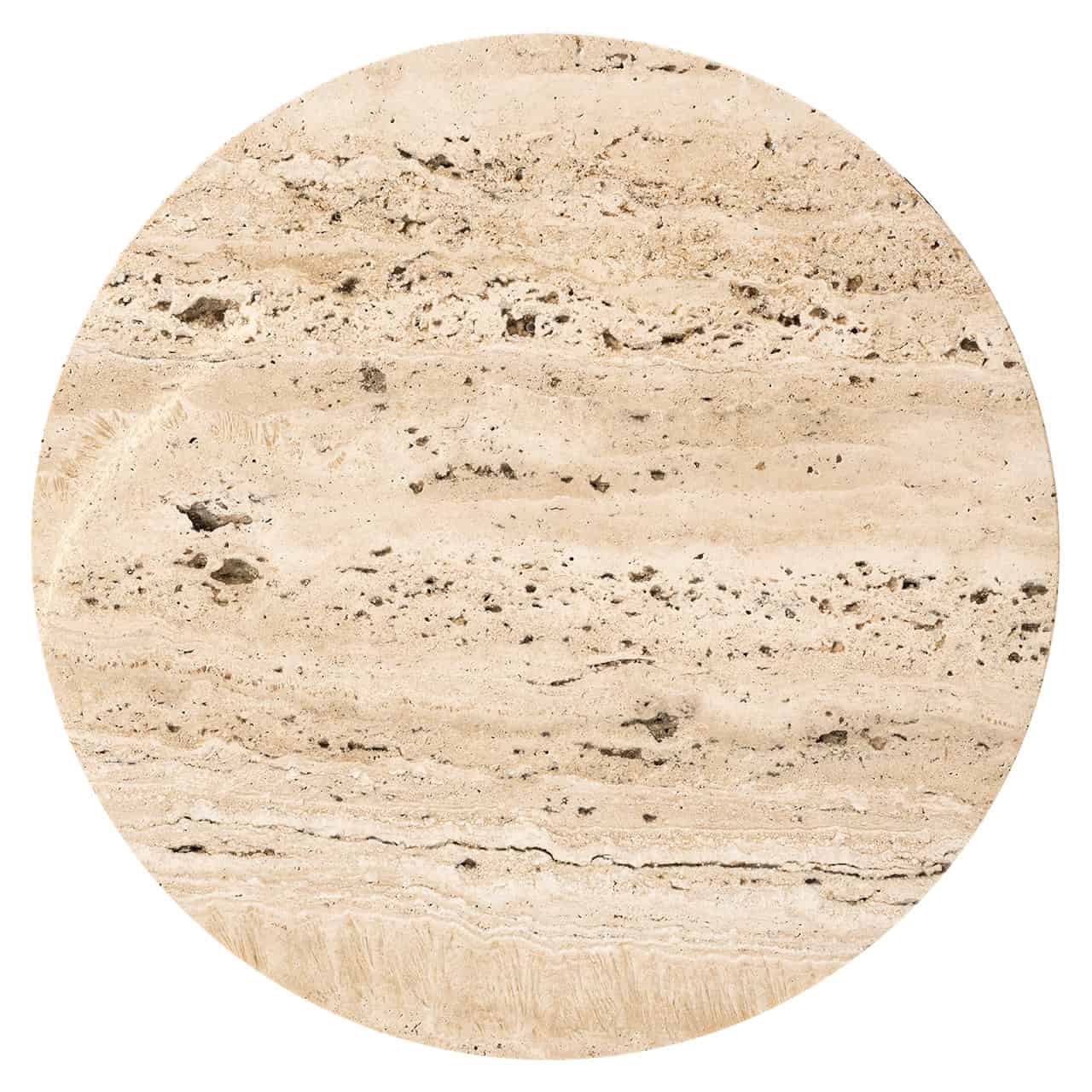 Mesa auxiliar Dillinger, juego de 2 (beige)