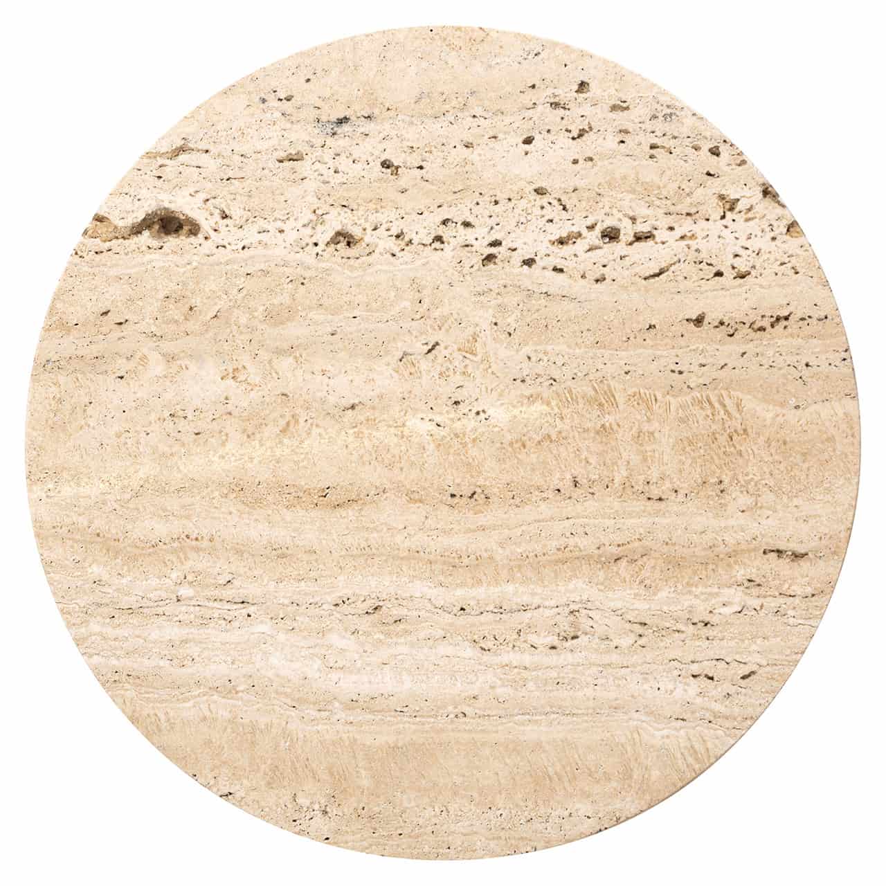 Mesa auxiliar Dillinger, juego de 2 (beige)