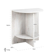 Mesa auxiliar Lansky (Beige)