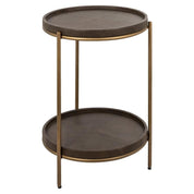 Mesa auxiliar Zillon (Marrón)