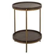 Mesa auxiliar Zillon (Marrón)