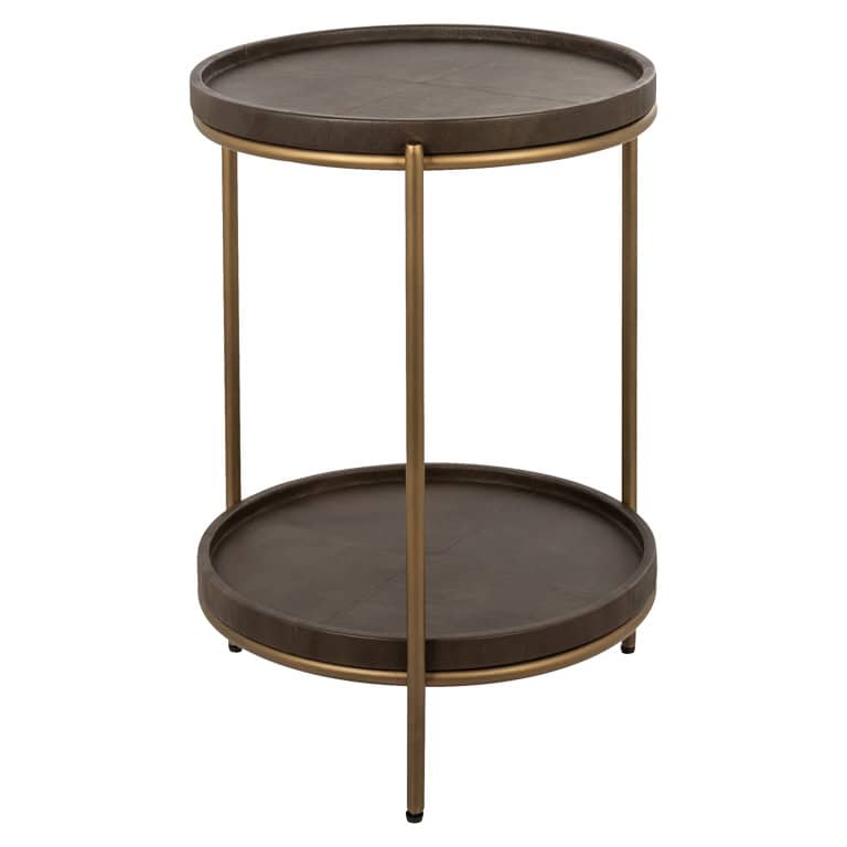 Mesa auxiliar Zillon (Marrón)