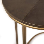 Mesa de sofá Zillon (Marrón)