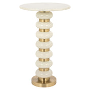 End table Barbara white