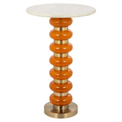 Mesa auxiliar Barbara naranja (Naranja)