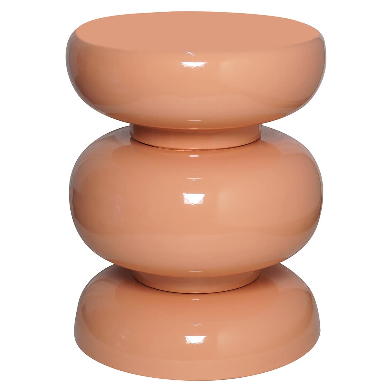 Mesa auxiliar Jari rubor (Salmón)