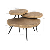End table Usha pink