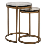 End table Cleo gold (Set of 2)