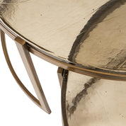 Coffee table Cleo gold (Set of 2)
