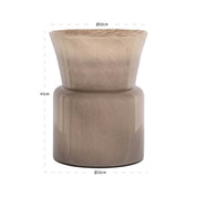 Vase Milo taupe