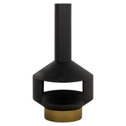 Fire pit Quinn black chiminea