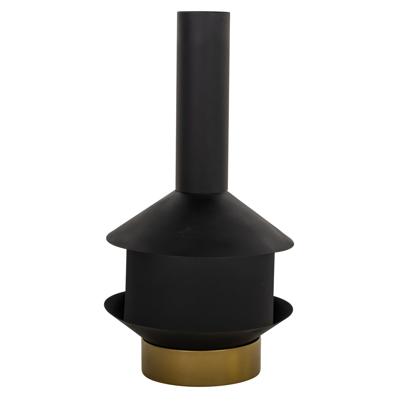 Fire pit Quinn black chiminea