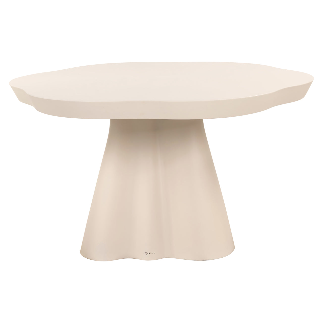 Outdoor dining table Urban Bloom sandstone 140x140