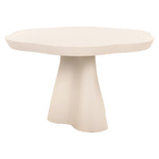 Outdoor dining table Urban Bloom sandstone 140x140