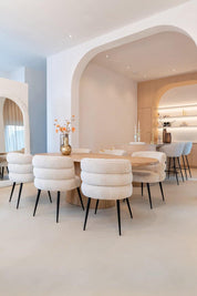 Jarrón Leia pequeño dorado (Oro)