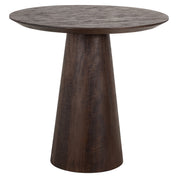 Bistro table Willow dark brown 80Ø