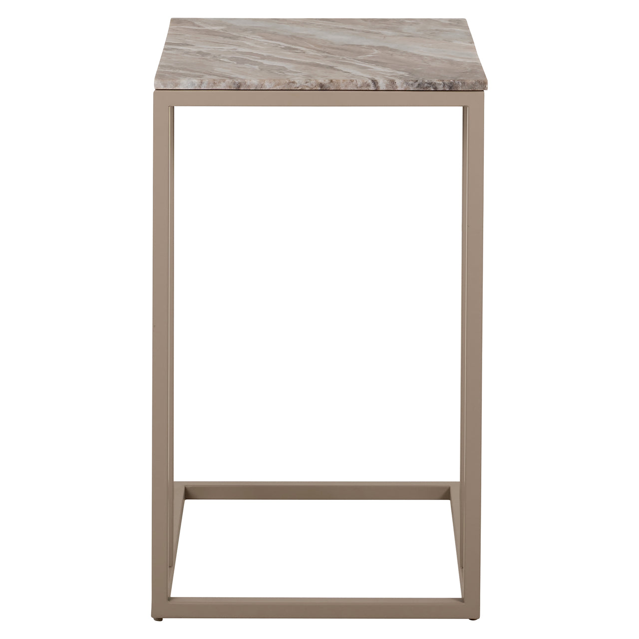 Sofa side table Fairfax clay