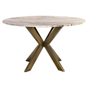 Dining table Bottega Blush beige 140Ø