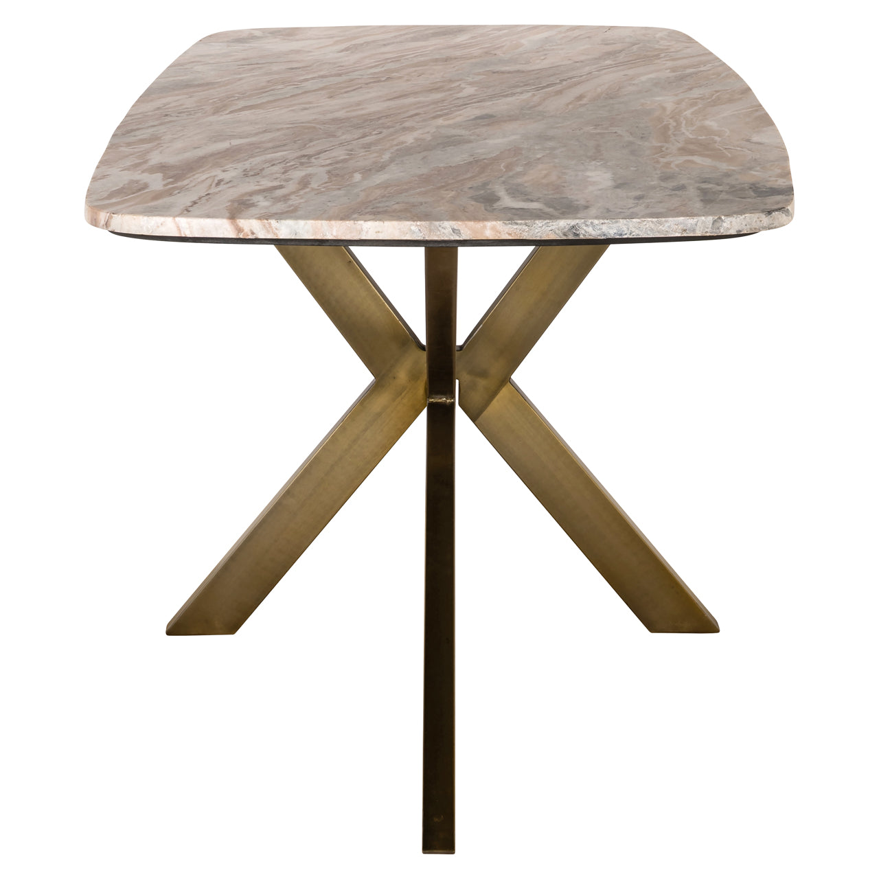 Dining table Bottega Blush beige danish oval 190