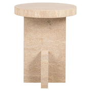 End table Biltmore italian travertine (Beige)