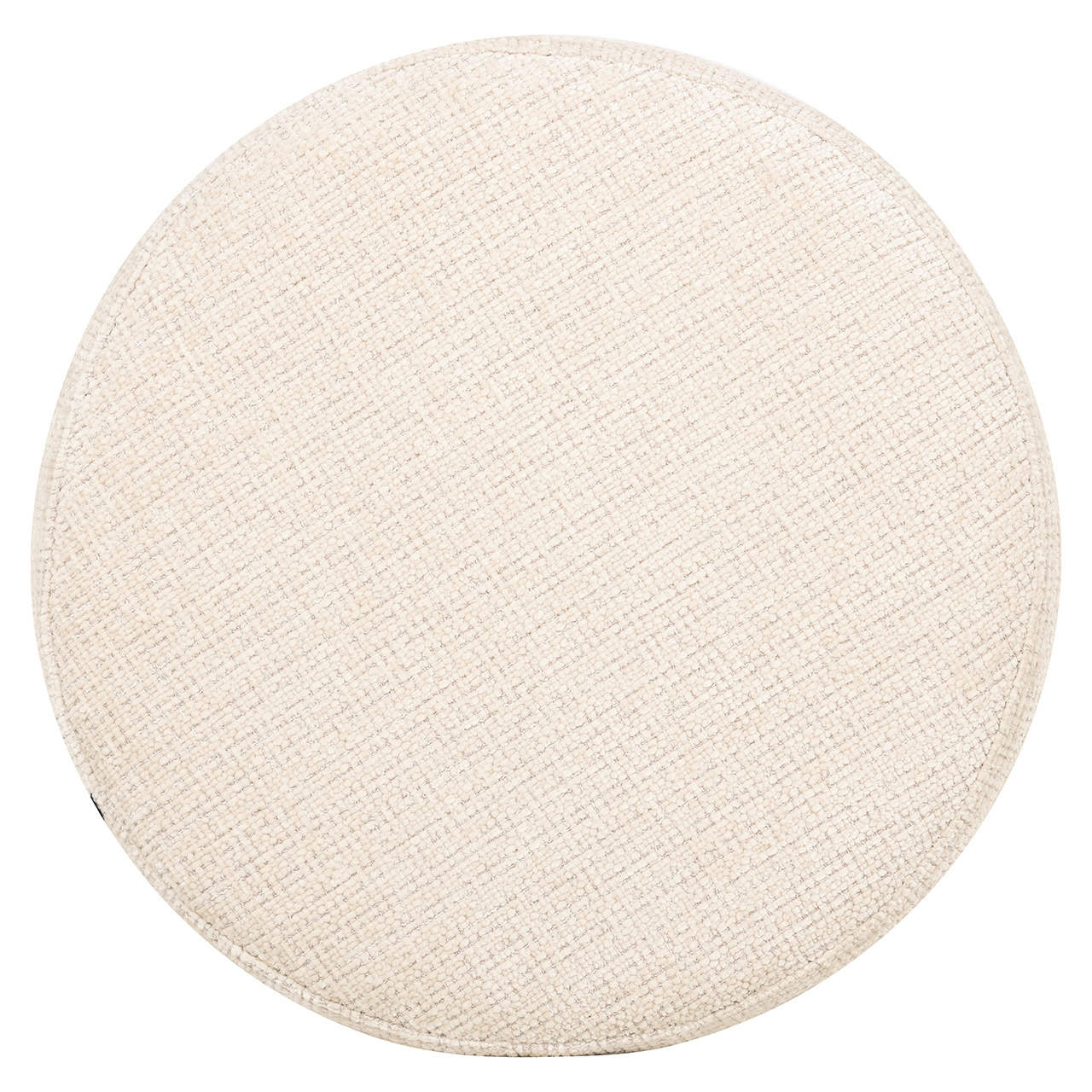 Pouffe Gallice natural beige travertine (Beige)