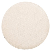 Pouffe Gallice natural beige travertine (Beige)
