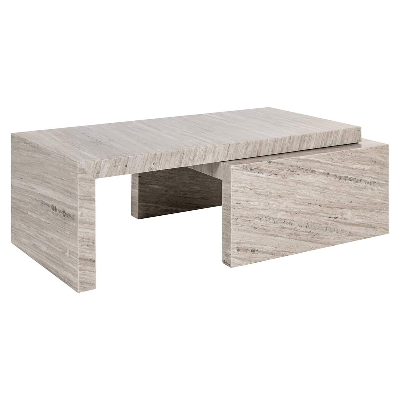 Mesa de centro Novaz juego de 2 (Arena)