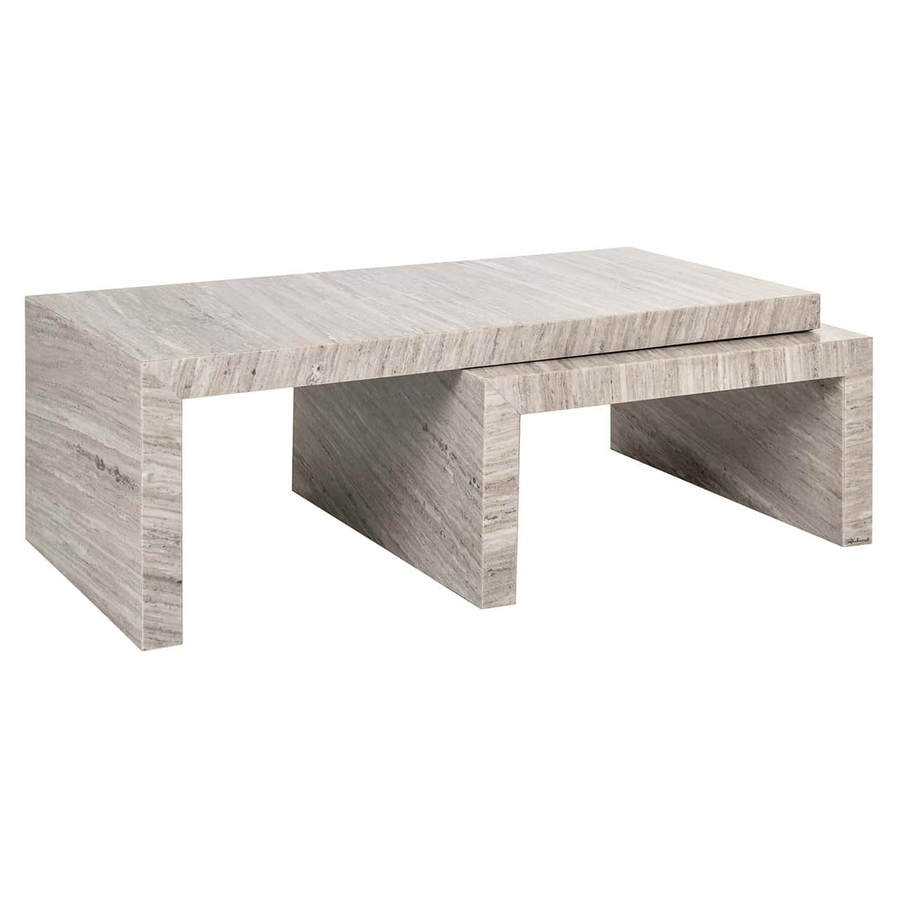 Mesa de centro Novaz juego de 2 (Arena)