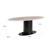 Mesa de comedor Brodman 200 (Arena)