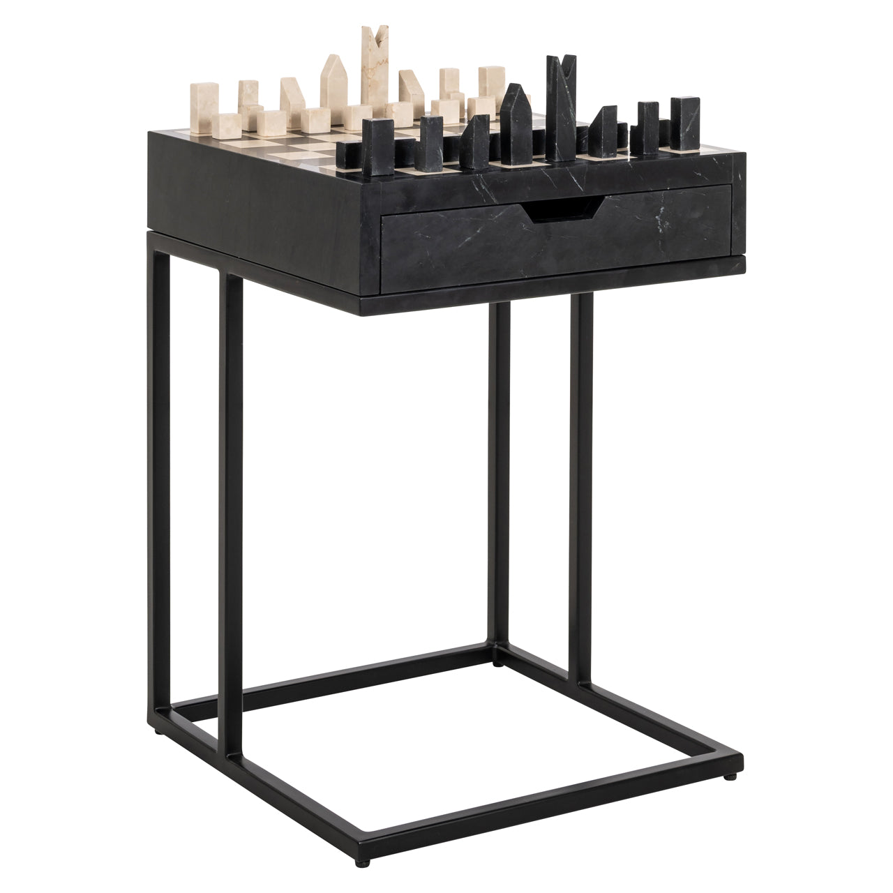 End table Davos black