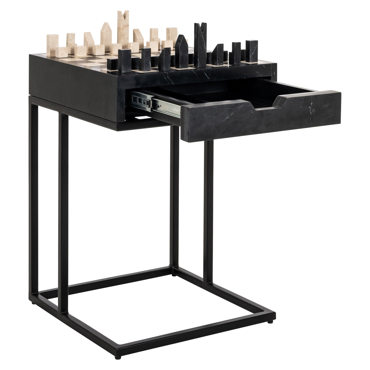 End table Davos black