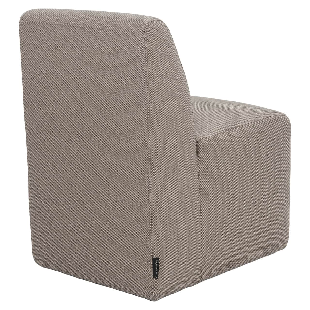 Silla de comedor de exterior Riva color topo (22085 Taupe)