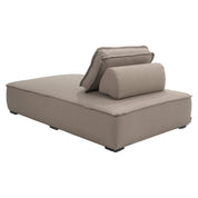 Tumbona de exterior Jondal topo (22085 Taupe)