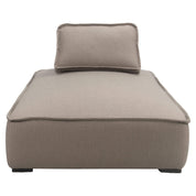 Tumbona de exterior Jondal topo (22085 Taupe)