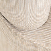 Outdoor lounge chair Nammos beige swivel