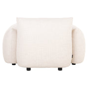 Outdoor lounge chair Dawson beige alpine