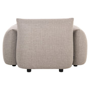 Outdoor lounge chair Dawson greige alpine