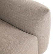 Outdoor lounge chair Dawson greige alpine