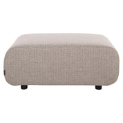 Outdoor pouffe & footstool Dawson greige alpine