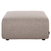 Outdoor pouffe & footstool Dawson greige alpine