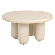 Coffee table Calma beige 80Ø