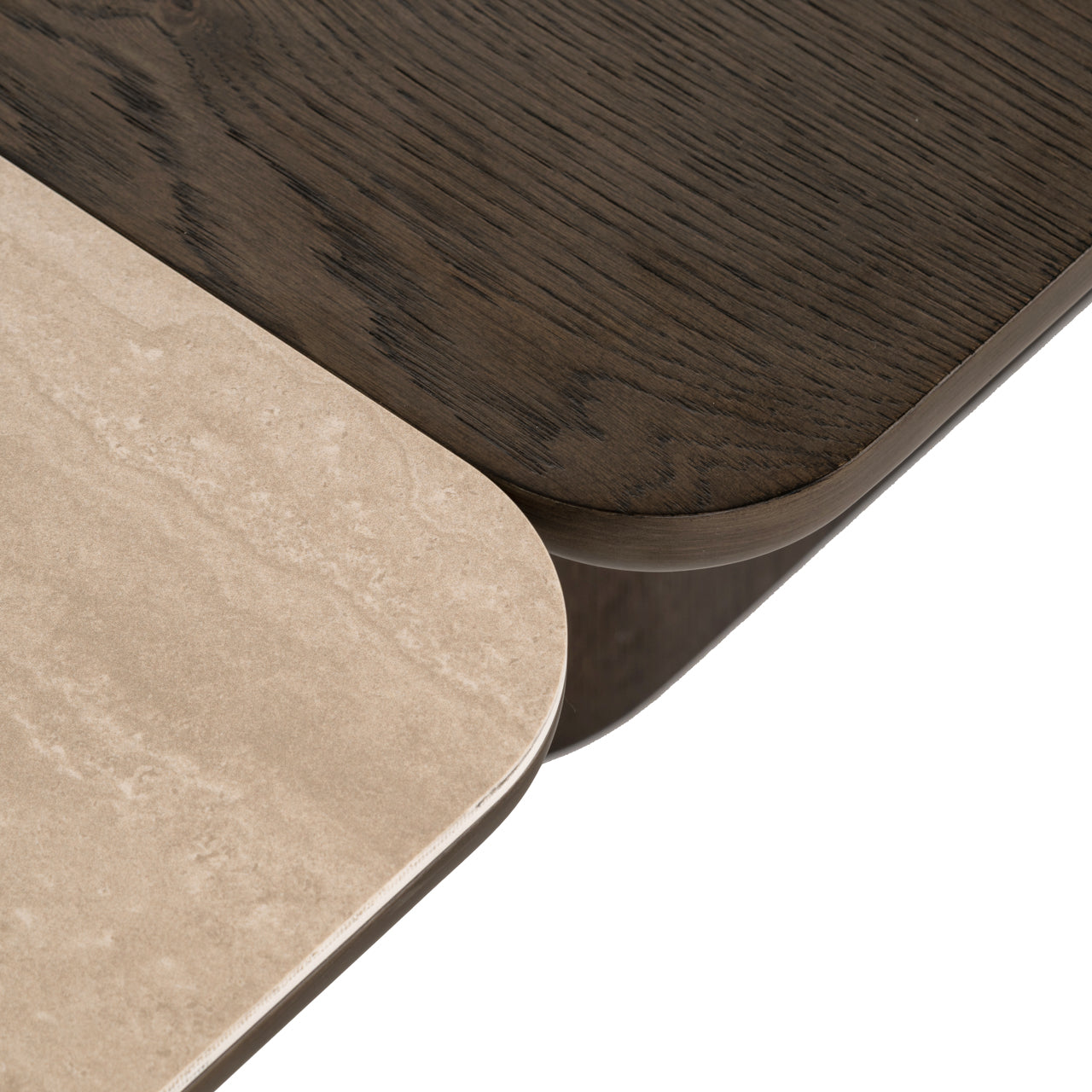 Coffee table Nando brown (Set of 2)