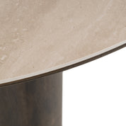 Dining table Ritz brown 120Ø