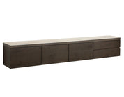 TV cabinet Lachance brown