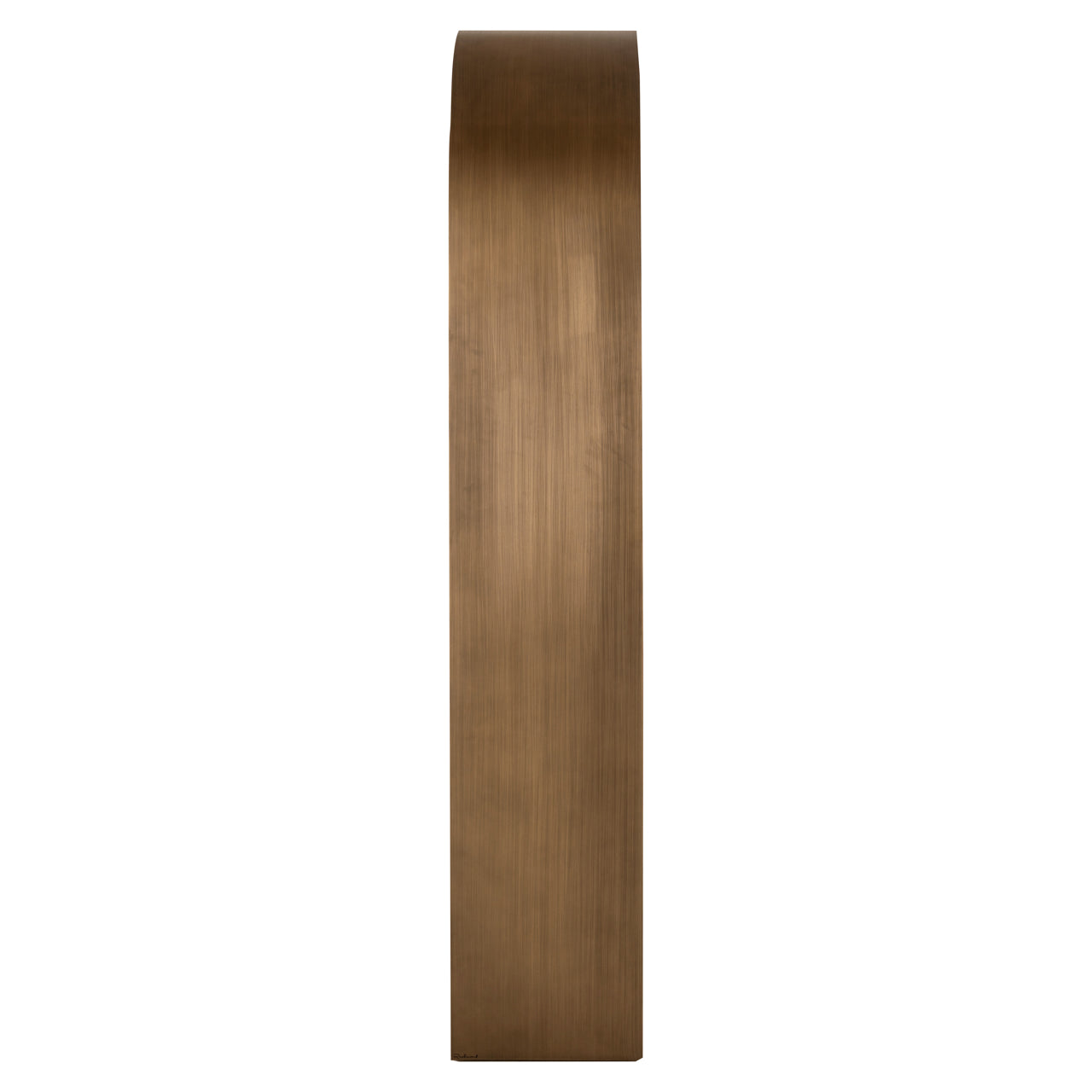 Display cabinet Bowic brushed gold
