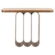 Console Locarno brushed gold