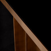 Console Locarno brushed gold