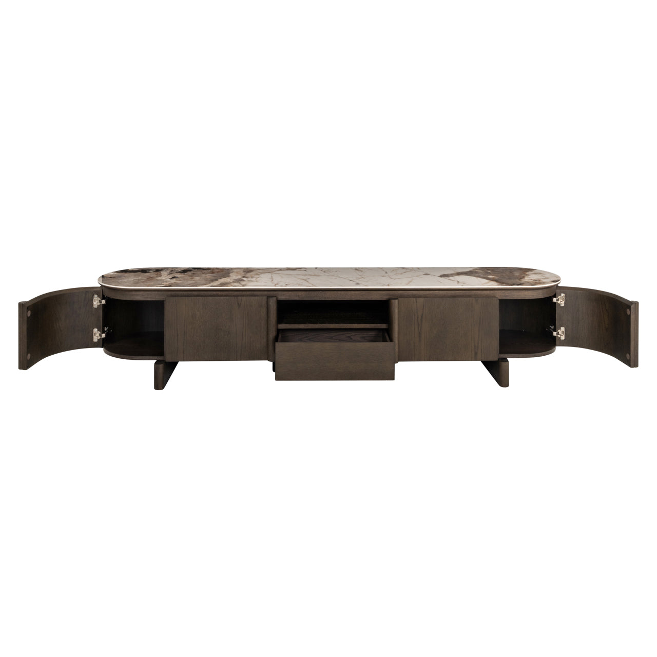 TV cabinet Langford brown