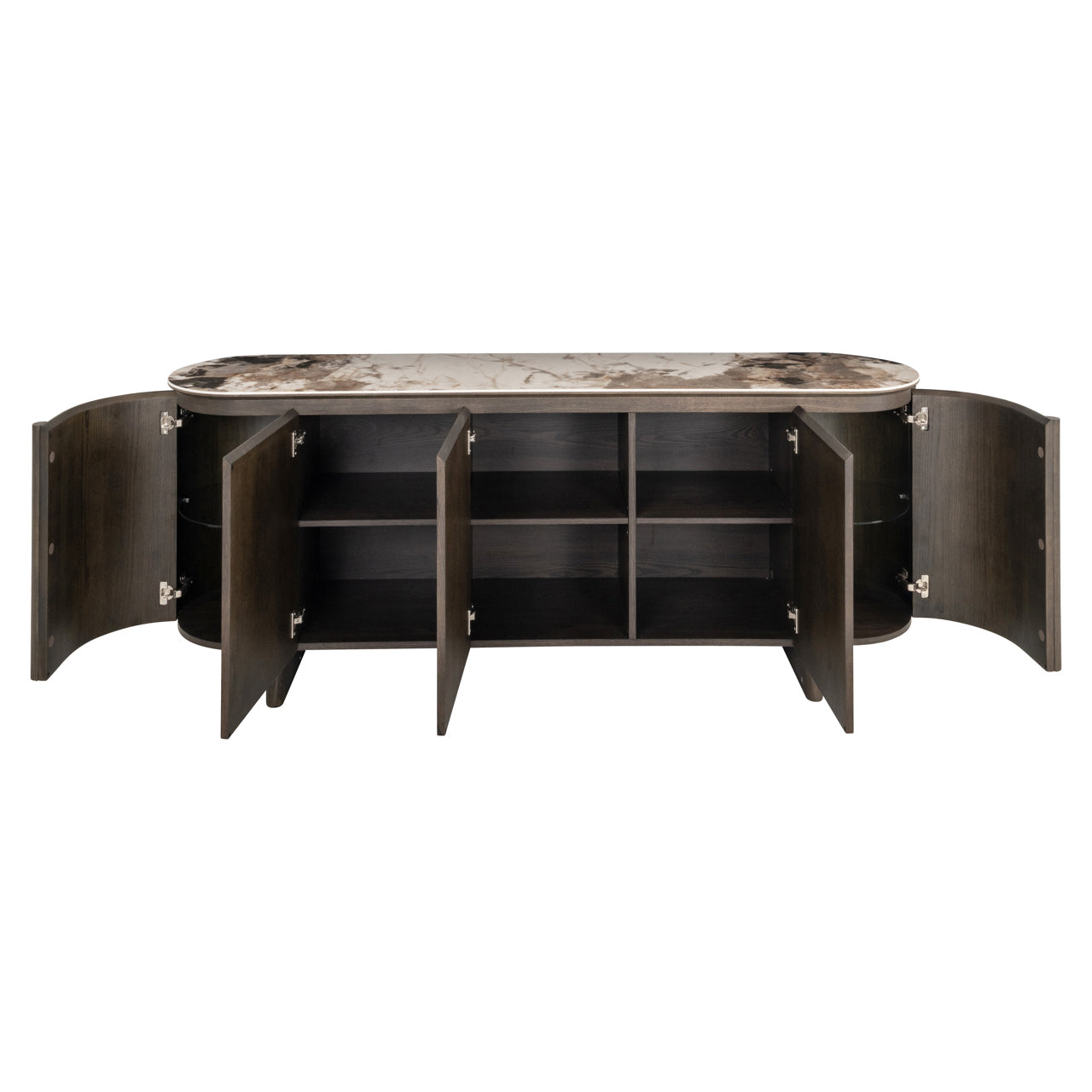 Sideboard Langford brown 5-doors
